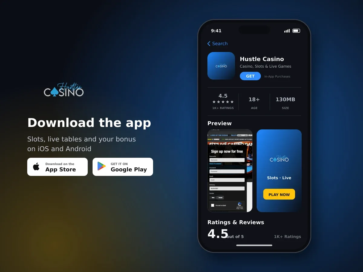 Hustle Casino app
